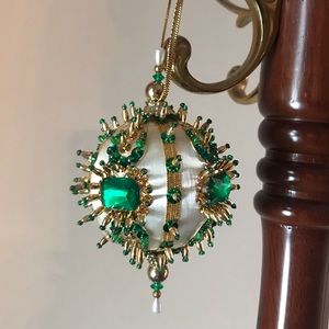 Vintage Sequin Handmade Ornament